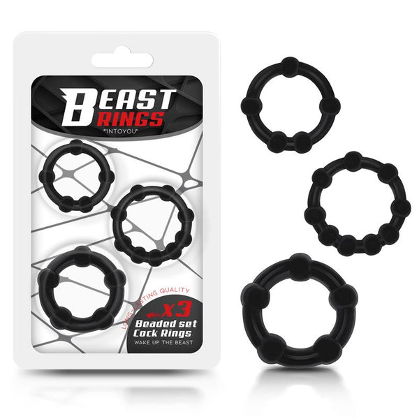 Beast Rings Penisring Set 3-pack - Lovebunny.se